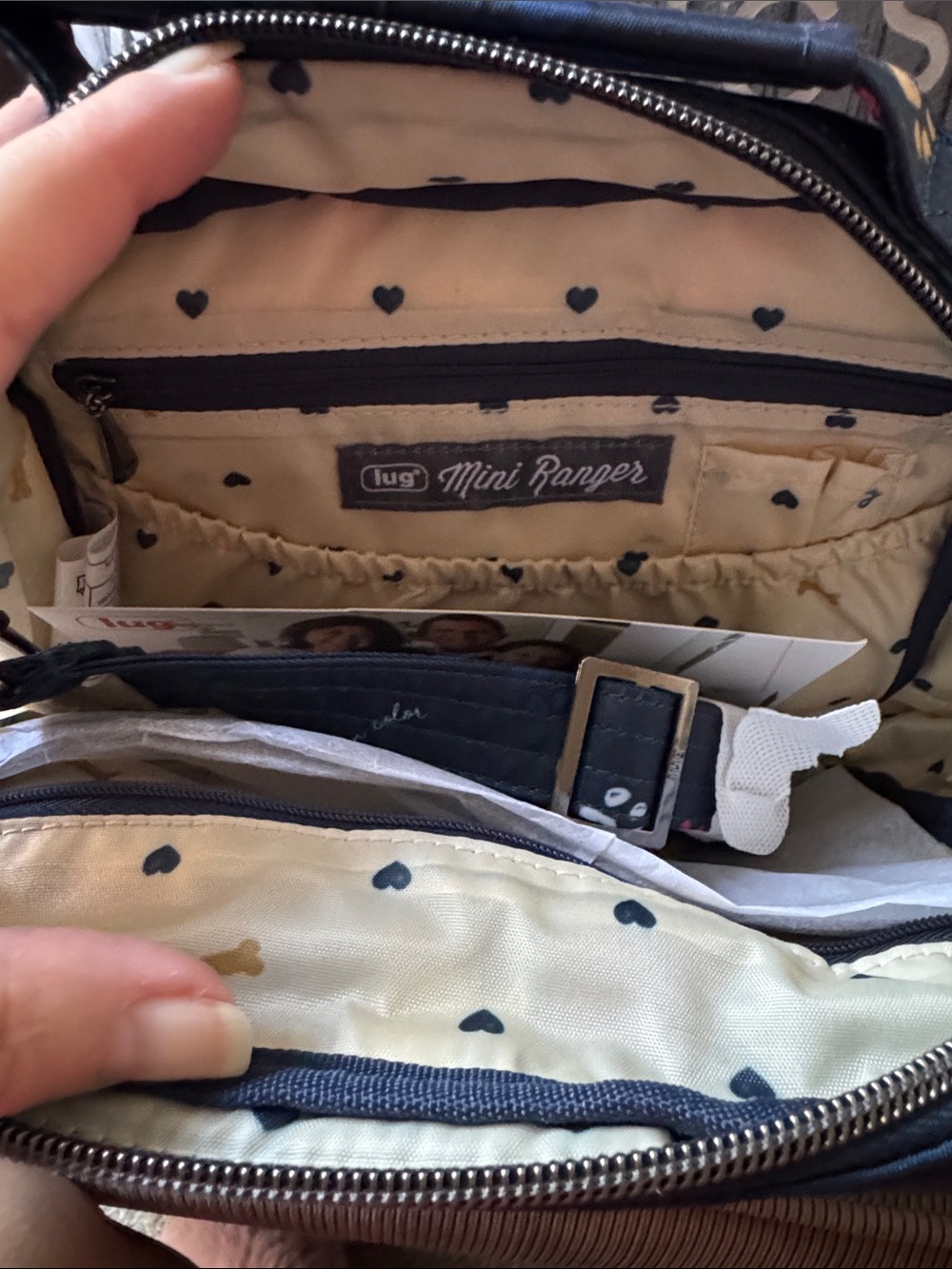 lug Ranger Mini Paws Navy - Picture 5 of 7